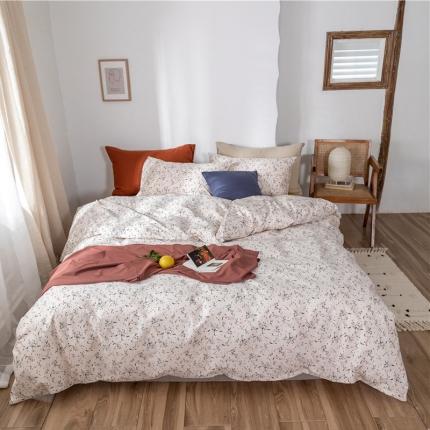 91家纺网 家纺一手货源 找家纺 （总）棉眠 2019新款全棉13070四件套床笠款