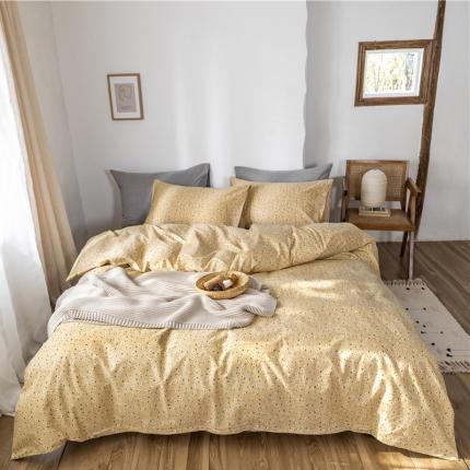 91家纺网 家纺一手货源 找家纺 （总）棉眠 2019新款全棉13070四件套床笠款