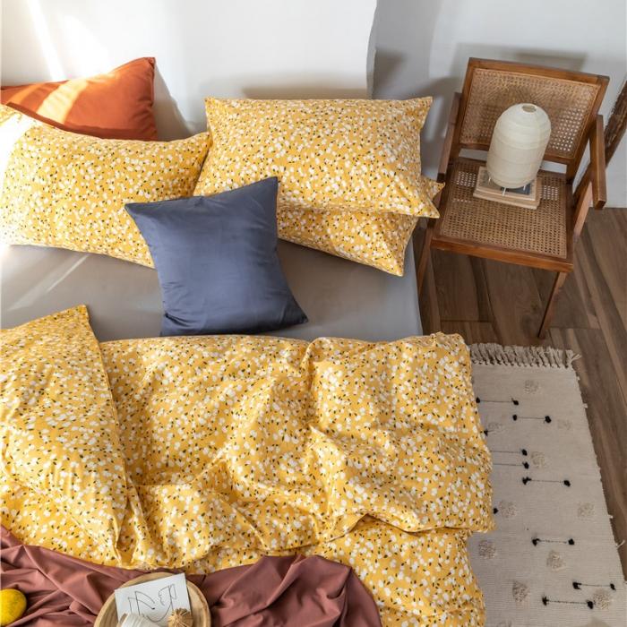 91家纺网 家纺一手货源 找家纺 （总）棉眠 2019新款全棉13070四件套床笠款