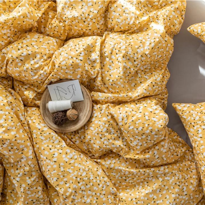 91家纺网 家纺一手货源 找家纺 （总）棉眠 2019新款全棉13070四件套床笠款