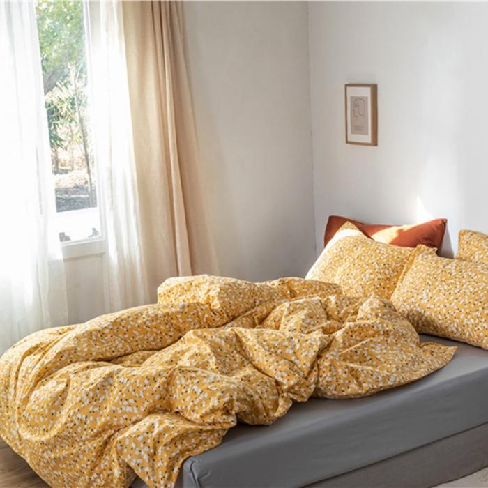 91家纺网 家纺一手货源 找家纺 （总）棉眠 2019新款全棉13070四件套床笠款