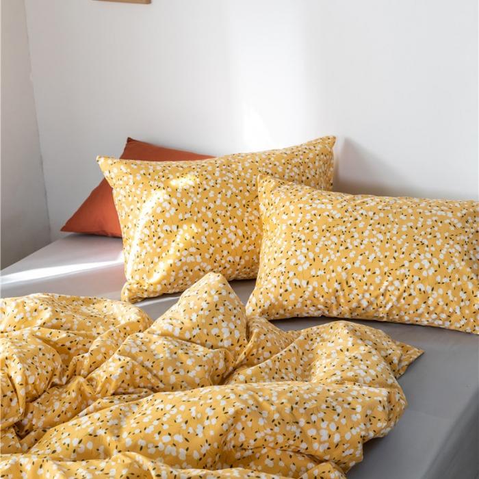 91家纺网 家纺一手货源 找家纺 （总）棉眠 2019新款全棉13070四件套床笠款