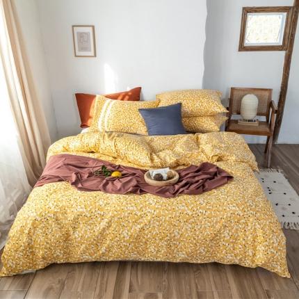 91家纺网 家纺一手货源 找家纺 棉眠 2019新款全棉13070四件套 春晓