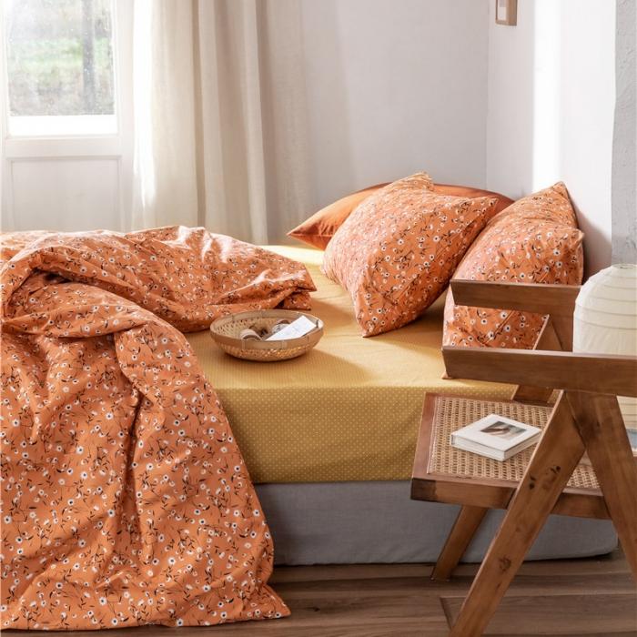 91家纺网 家纺一手货源 找家纺 棉眠 2019新款全棉13070四件套 繁花似锦