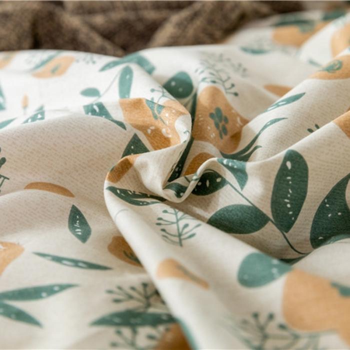 91家纺网 家纺一手货源 找家纺 棉眠 2019新款全棉13070四件套 花团锦簇