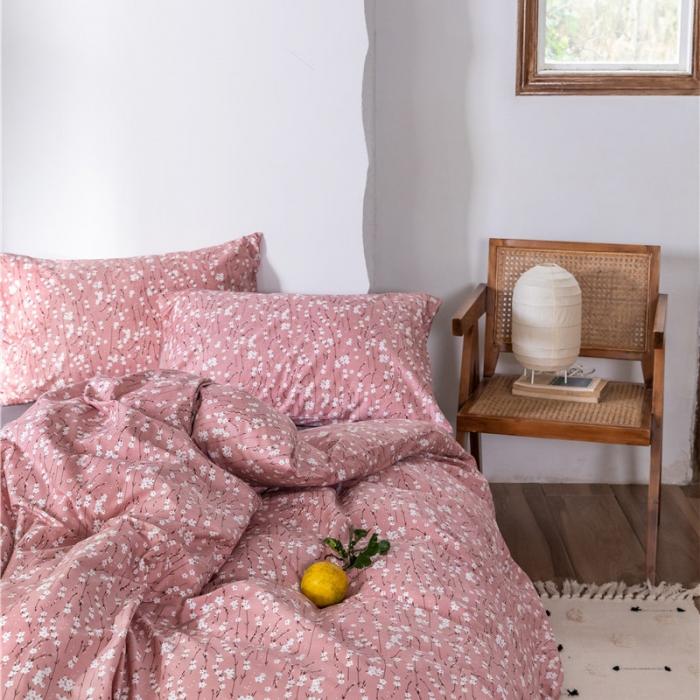 91家纺网 家纺一手货源 找家纺 棉眠 2019新款全棉13070四件套 满天星