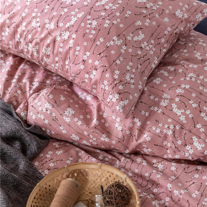 91家纺网 家纺一手货源 找家纺 棉眠 2019新款全棉13070四件套 满天星