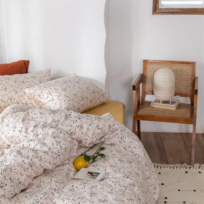 91家纺网 家纺一手货源 找家纺 棉眠 2019新款全棉13070四件套 萌芽