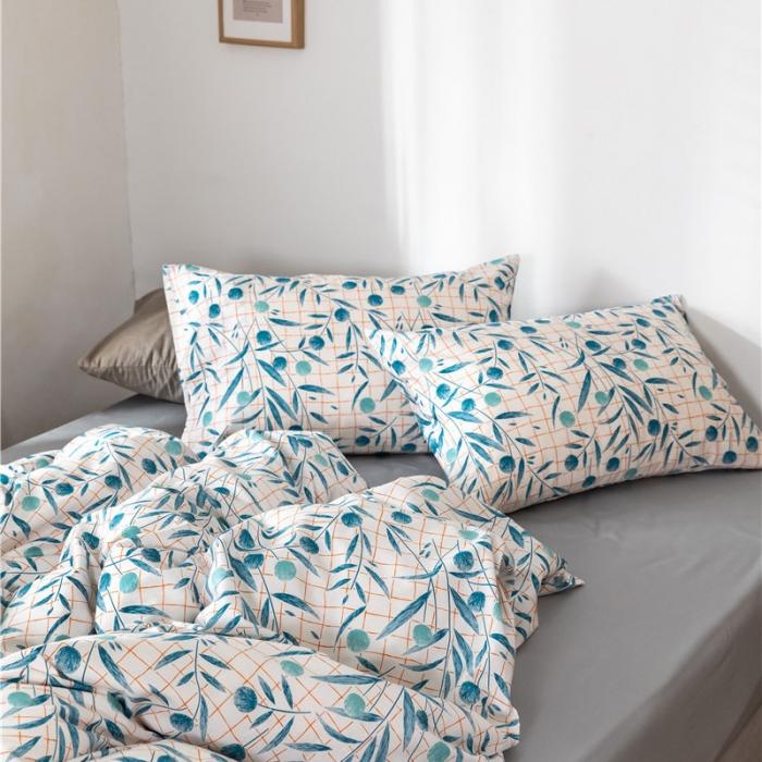 91家纺网 家纺一手货源 找家纺 棉眠 2019新款全棉13070四件套 仲夏夜