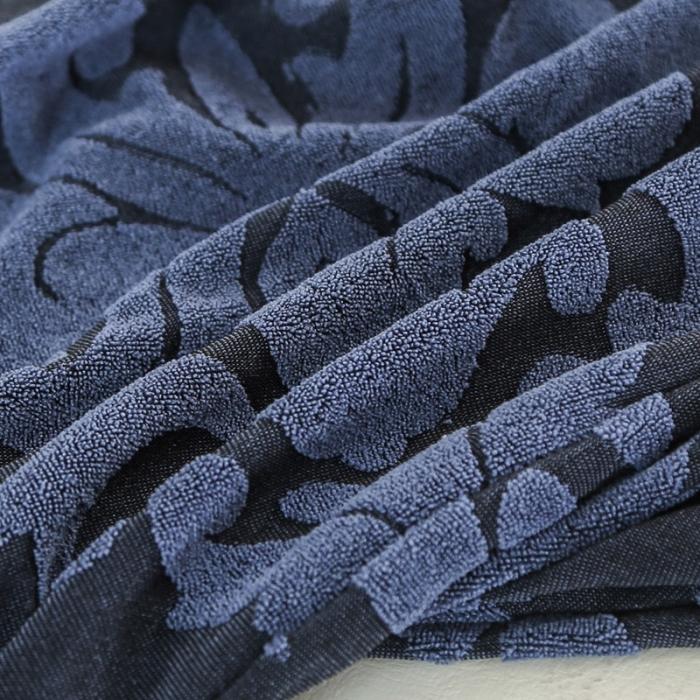 91家纺网 家纺一手货源 找家纺 兴妮雅家纺 2020新款大提花椅子套 大提花藏蓝