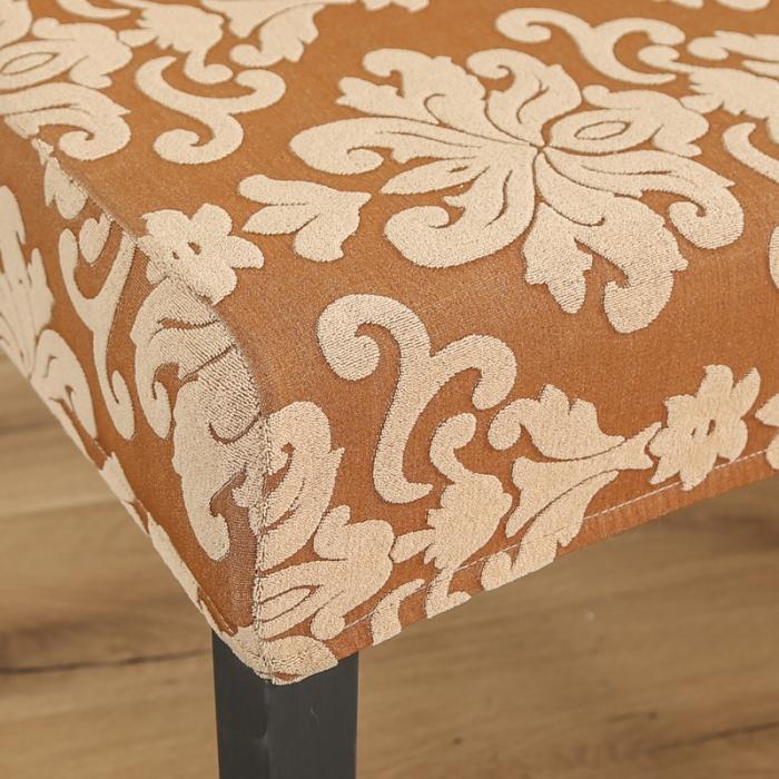 91家纺网 家纺一手货源 找家纺 兴妮雅家纺 2020新款大提花椅子套 大提花金黄