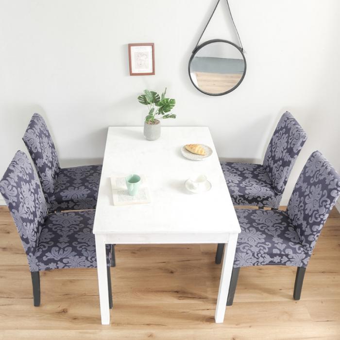 91家纺网 家纺一手货源 找家纺 兴妮雅家纺 2020新款大提花椅子套 大提花浅灰