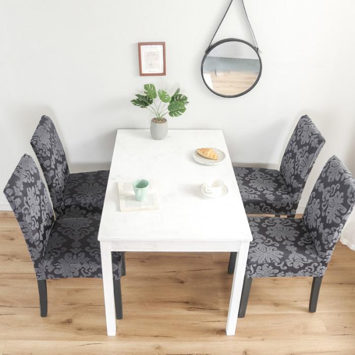 91家纺网 家纺一手货源 找家纺 兴妮雅家纺 2020新款大提花椅子套 大提花深灰