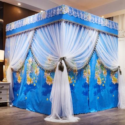 91家纺网 家纺一手货源 找家纺 （总）艾晶美 2020新款豪华床幔蚊帐