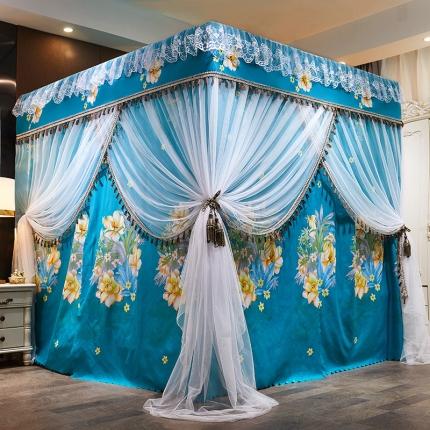 91家纺网 家纺一手货源 找家纺 （总）艾晶美 2020新款豪华床幔蚊帐