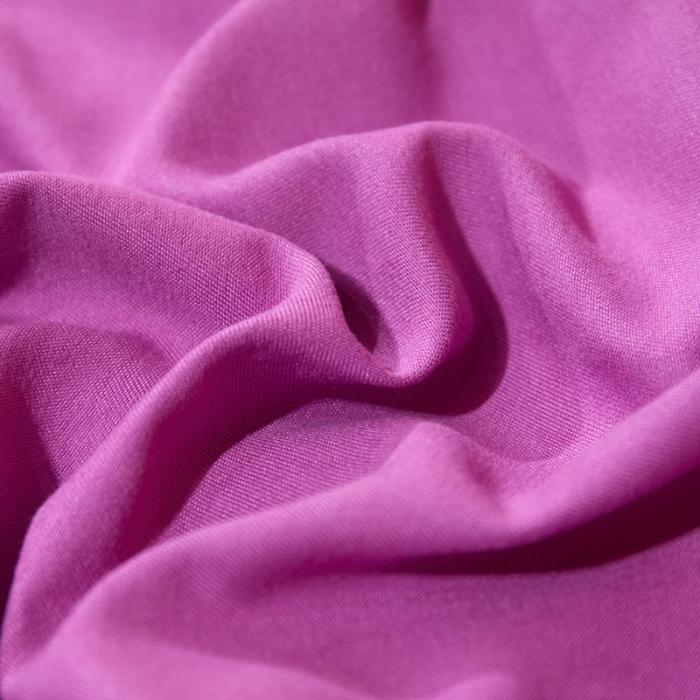 91家纺网 家纺一手货源 找家纺 艾晶美 2019豪华床幔蚊帐单帐纱单布帘单布防尘顶优雅-茄紫