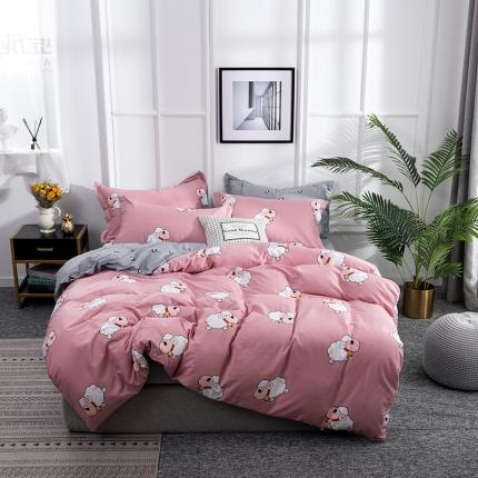 （总）星期三家纺 全棉活性全棉四件套（加老板微信有会员价）