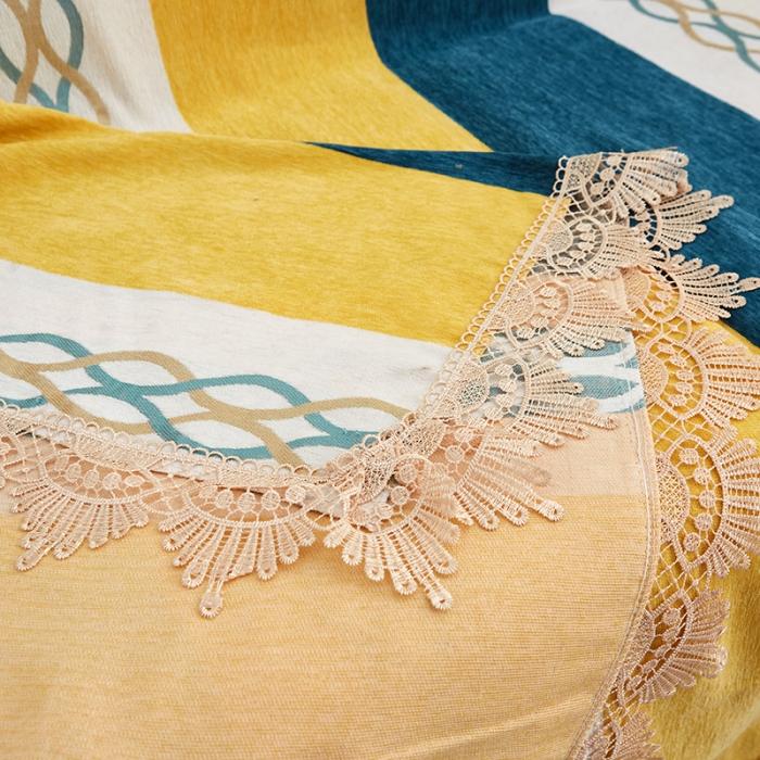 91家纺网 家纺一手货源 找家纺 （总）共鸣 2022新款雪尼尔系列沙发巾