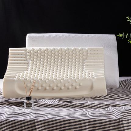 91家纺网 家纺一手货源 找家纺 麦肯锡家居 2020新款乳胶枕一个 颗粒枕40*60cm