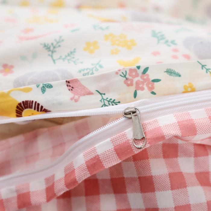 91家纺网 家纺一手货源 找家纺 感遇家纺 2020年春夏全棉四件套纯棉三件套 狮子王