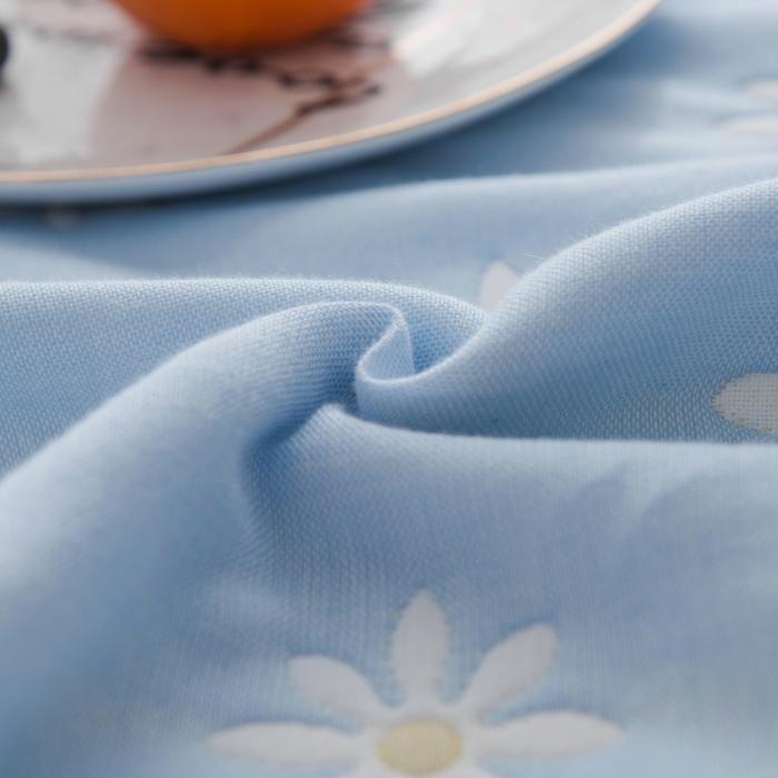 91家纺网 家纺一手货源 找家纺 朴尔家纺 六层全棉纱布毛巾被 小雏菊-兰