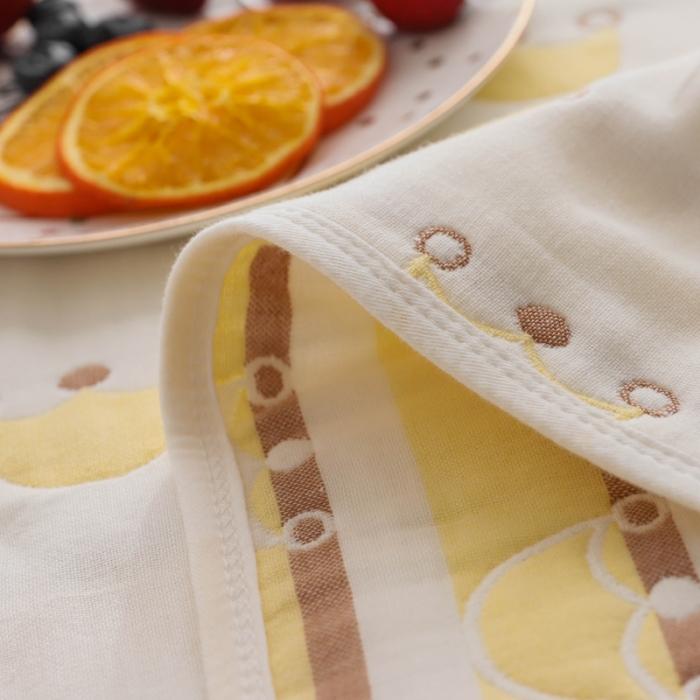 91家纺网 家纺一手货源 找家纺 朴尔家纺 六层全棉纱布毛巾被 皇冠-金