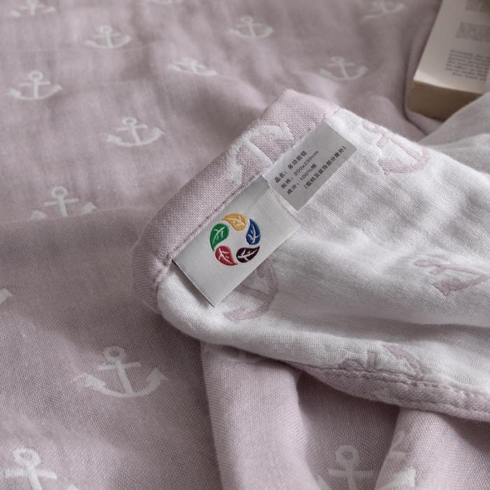 91家纺网 家纺一手货源 找家纺 朴尔家纺 水洗棉系列 清悠海风粉