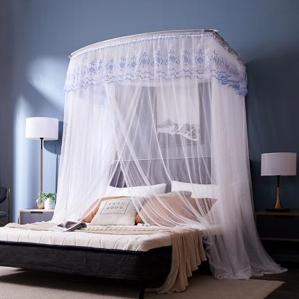 91家纺网 家纺一手货源 找家纺 总 梦精灵 经典热卖钓鱼竿式伸缩蚊帐罗马假日系例