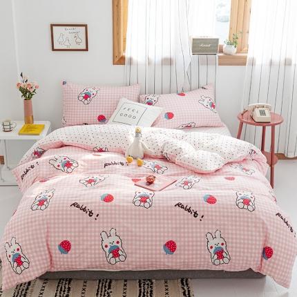 91家纺网 家纺一手货源 找家纺 （总）珺柔 2019新款13070全棉四件套第二批