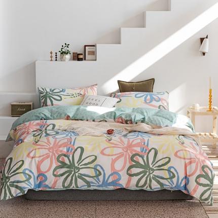 91家纺网 家纺一手货源 找家纺 （总）珺柔 2019新款13070全棉四件套第二批