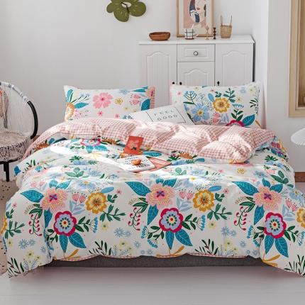 91家纺网 家纺一手货源 找家纺 （总）珺柔 2019新款13070全棉四件套第二批