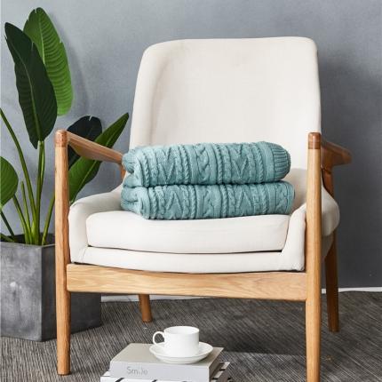 91家纺网 家纺一手货源 找家纺 暖绵绵罗琦加绒款毛毯针织毯子线毯 胡青