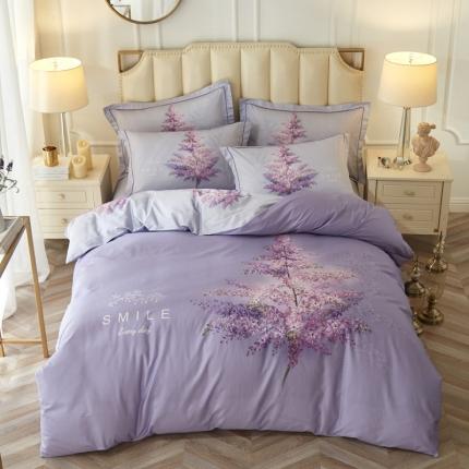 91家纺网 家纺一手货源 找家纺 （总1）雲归梦 2020新款13372全棉大版四件套