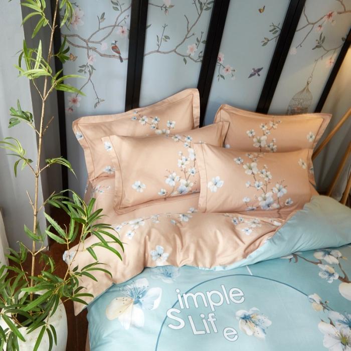 91家纺网 家纺一手货源 找家纺 （总1）雲归梦 2020新款13372全棉大版四件套