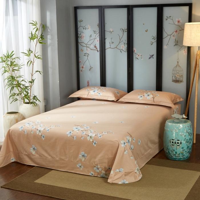 91家纺网 家纺一手货源 找家纺 （总1）雲归梦 2020新款13372全棉大版四件套