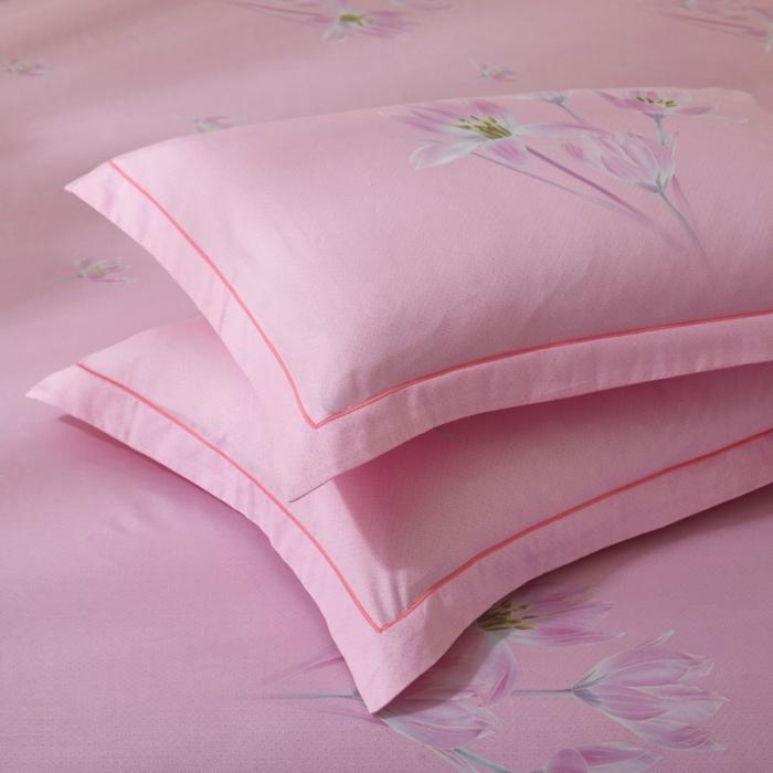 91家纺网 家纺一手货源 找家纺 雲归梦 2020新款13372全棉大版四件套 花想容