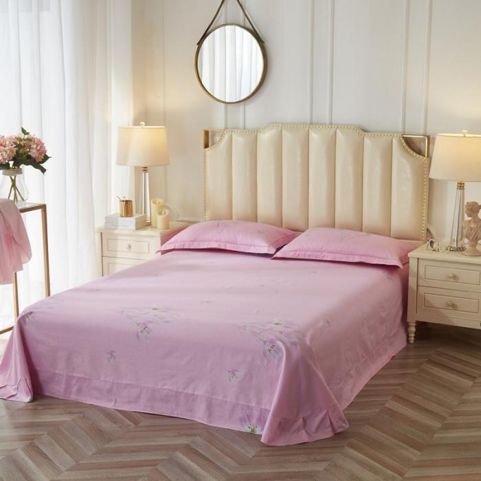 91家纺网 家纺一手货源 找家纺 雲归梦 2020新款13372全棉大版四件套 花想容