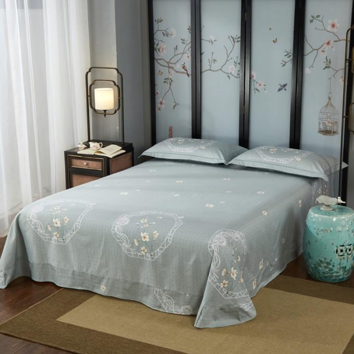 91家纺网 家纺一手货源 找家纺 雲归梦 2020新款13372全棉大版四件套 静晓