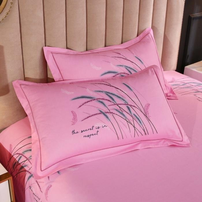 91家纺网 家纺一手货源 找家纺 雲归梦 2020新款13372全棉大版四件套 兰和风