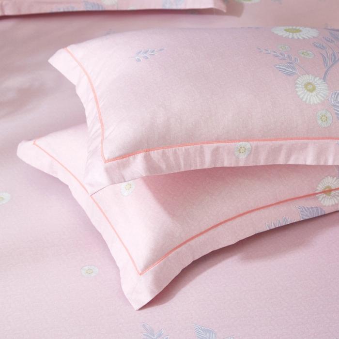 91家纺网 家纺一手货源 找家纺 雲归梦 2020新款13372全棉大版四件套 盛夏芬芳