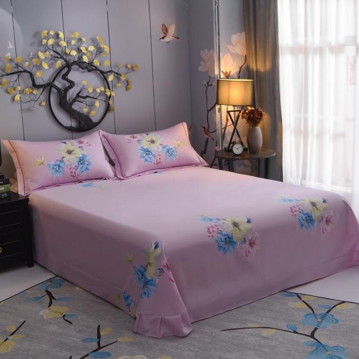 91家纺网 家纺一手货源 找家纺 雲归梦 2020新款13372全棉大版四件套 世外桃源