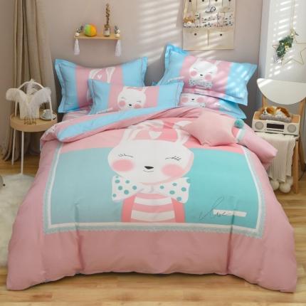 91家纺网 家纺一手货源 找家纺 （总3）雲归梦 2020新款13372全棉大版四件套