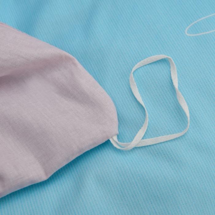 91家纺网 家纺一手货源 找家纺 雲归梦 2020新款13372全棉大版四件套 微笑萌心-粉