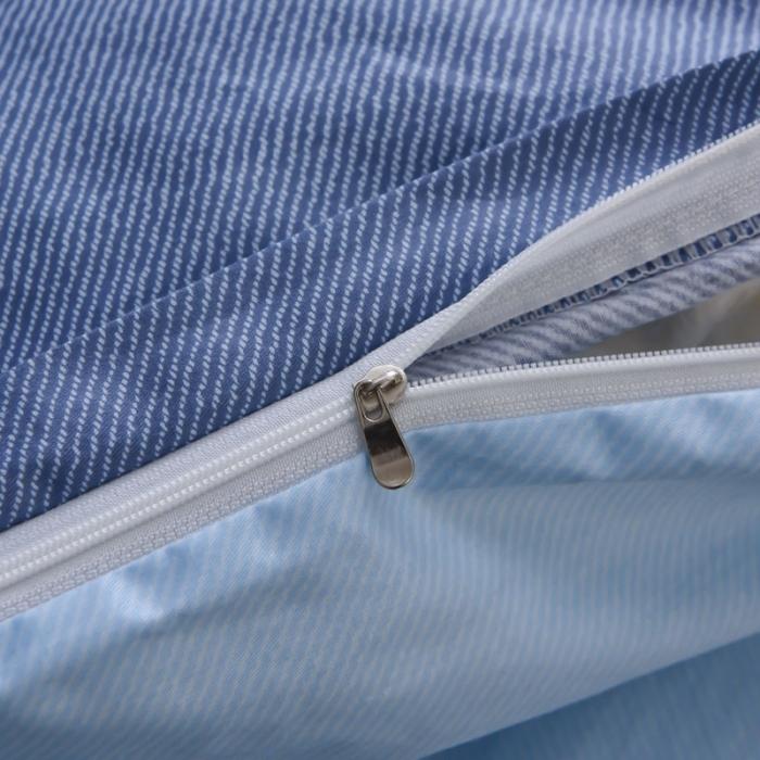 91家纺网 家纺一手货源 找家纺 雲归梦 2020新款13372全棉大版四件套 卡诺-蓝