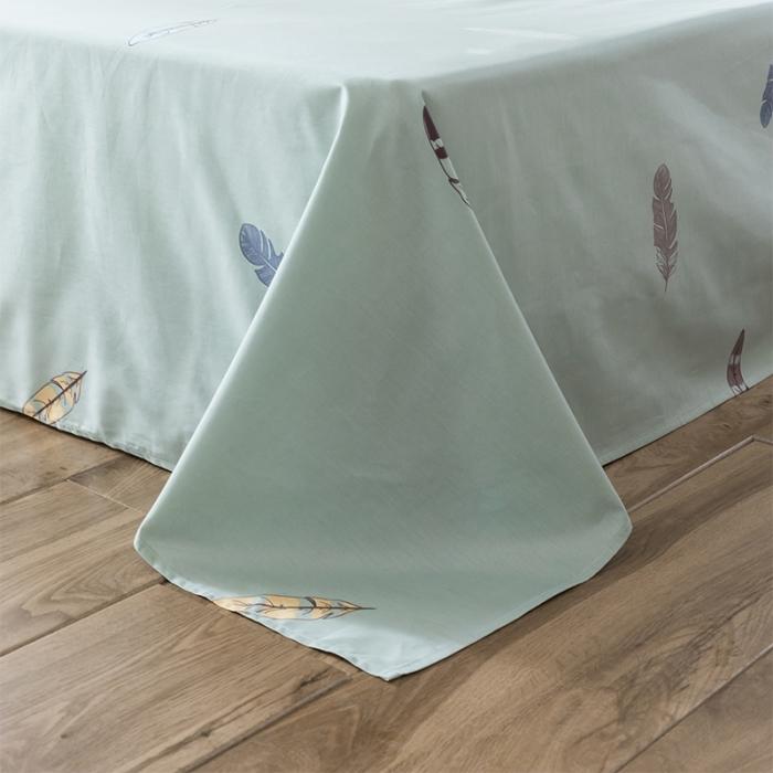 91家纺网 家纺一手货源 找家纺 窝米 2020春夏新品花卉风系列四件套 安娜羽毛