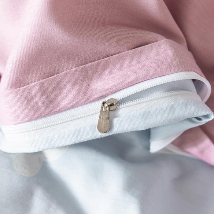 91家纺网 家纺一手货源 找家纺 窝米 2020春夏新品花卉风系列四件套 弗尼-粉