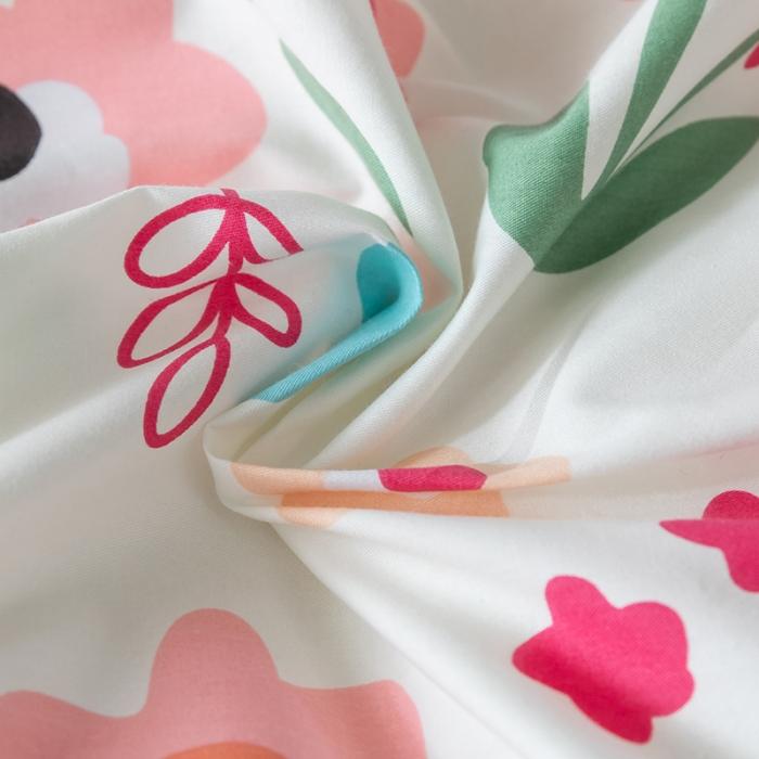 91家纺网 家纺一手货源 找家纺 窝米 2020春夏新品花卉风系列四件套 花语