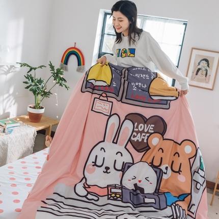 窝米 2020设计师合作款大版卡通全棉四件套 蛋糕物语