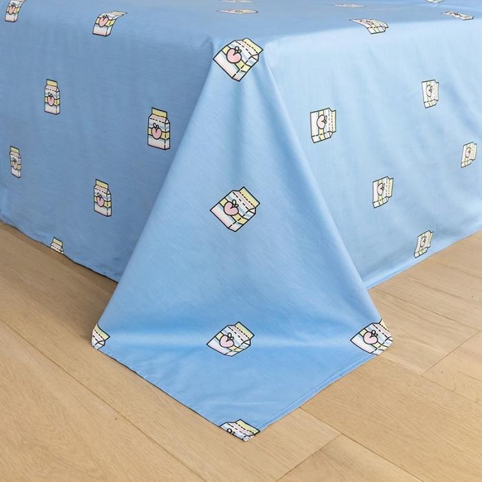 91家纺网 家纺一手货源 找家纺 窝米 2020设计师合作款大版卡通全棉四件套 怪蜀黍