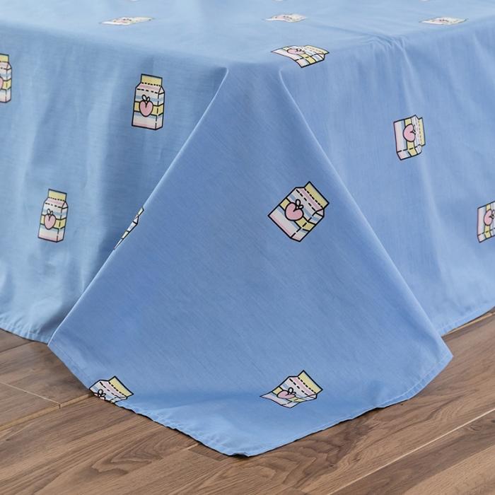 91家纺网 家纺一手货源 找家纺 窝米 2020设计师合作款大版卡通全棉四件套 守护甜心